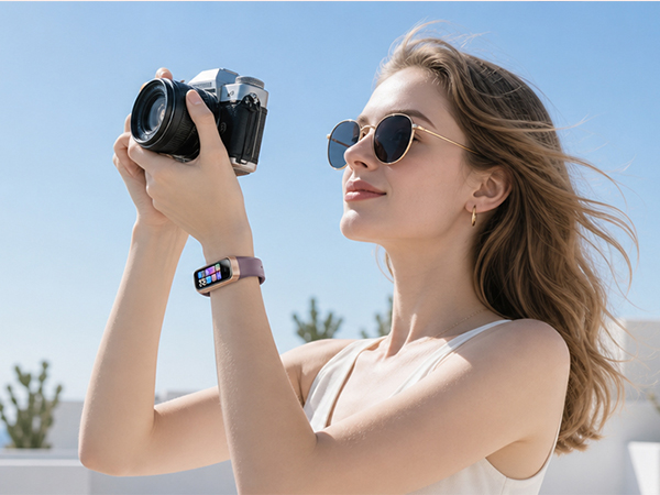 Stylish fitness tracker for everyday wear and active lifestyles