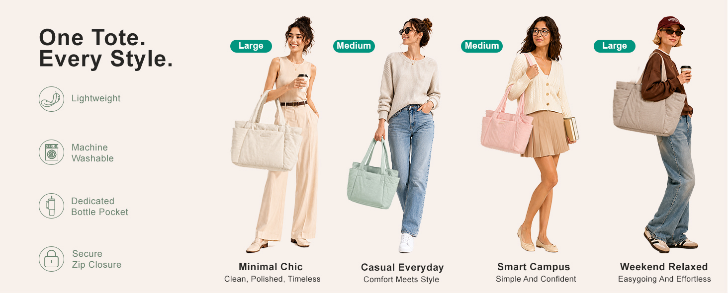 everyday tote bag
