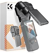 K&F CONCEPT Protective Cover Case for DJI Osmo Pocket 3, Gimbal Screen Protector Lens Guard, Plas...