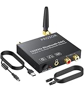PROZOR 192k Digital to Analog Audio Converter with Bluetooth 5.0 Receiver Digital Toslink Optical...