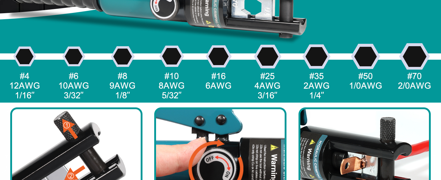 hydraulic crimping tool
