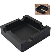 Outdoor Cigar Ashtrays Unbreakable Large Ring Gauge Silicone Ashtrays for Patio/Outside/Indoor/Ho...