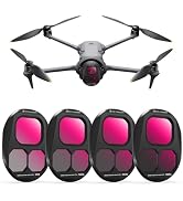 K&F Concept ND Filter Set Compatible with DJI Mavic 4 Pro, 4 Pack ND8 ND16 ND32 ND64 Neutral Dens...