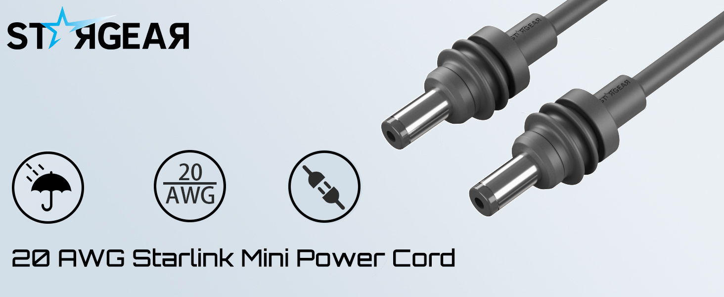 Starlink Mini Cable 16.4FT, Starlink Mini Accessories
