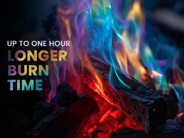 fire color changing packets fire pit