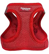 Downtown Pet Supply Step-in Dog Harness – No Pull, Adjustable Padded Mesh with Reflective Trim, S...
