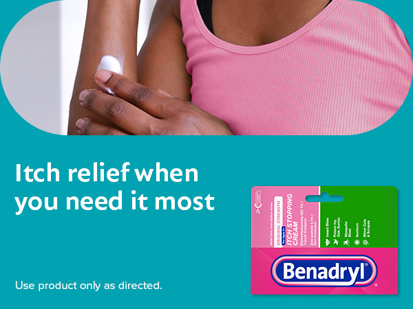 Benadryl Original Strength Itch Stopping Cream