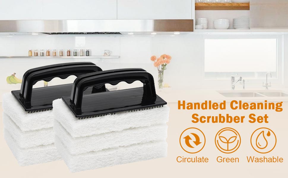 YoleShy Cleaning Scrubber Set