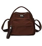 CEUTNIZ Elegant Solid Color Shoulder Bag for Women Casual Nylon Front Pocket Crossbody Casual Tre...