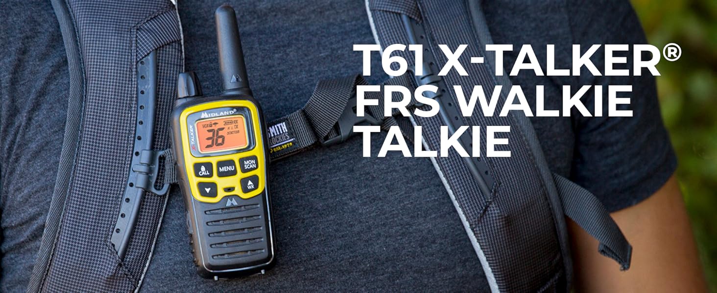 T61VP3 X-Talker FRS Walkie Talkie
