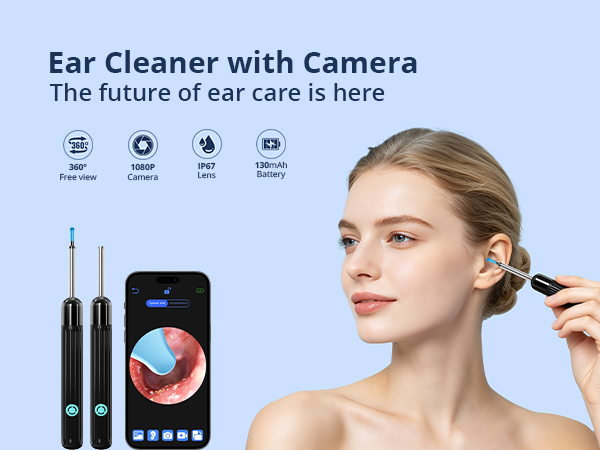 ear camera ear wax removal tool camera