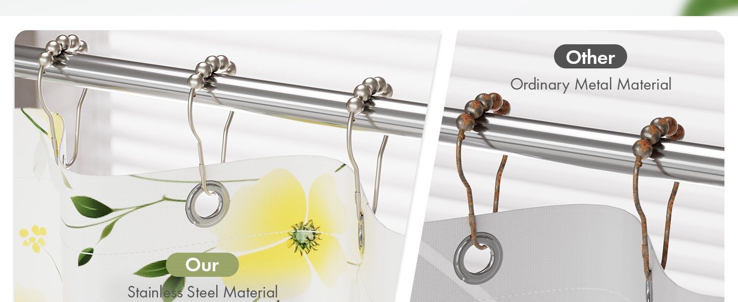 Shower Curtain Hooks