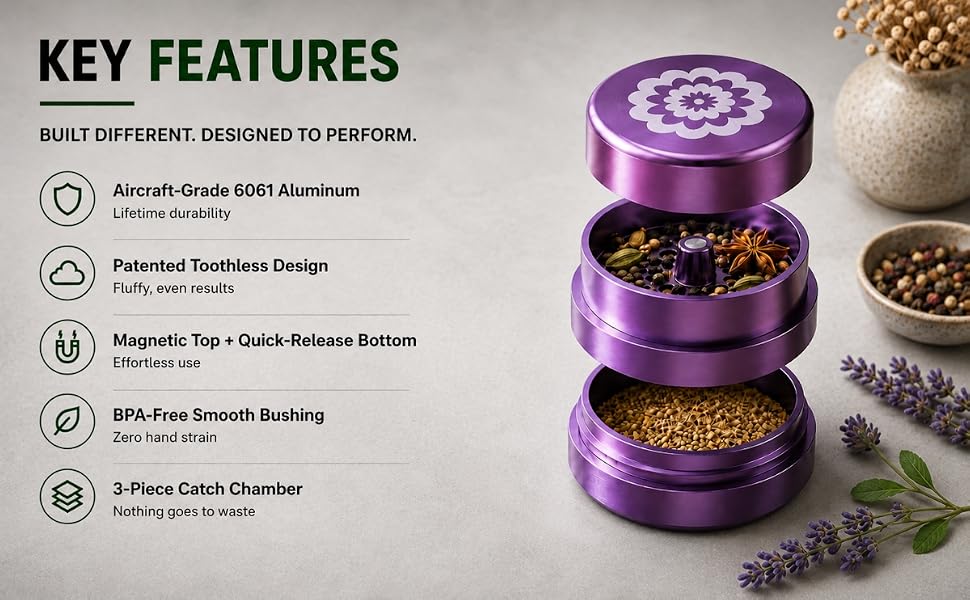 Flower mill grinder