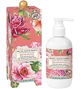 Michel Design Works Moisturizing Hand and Body Lotion, Blush Peony, 8 oz
