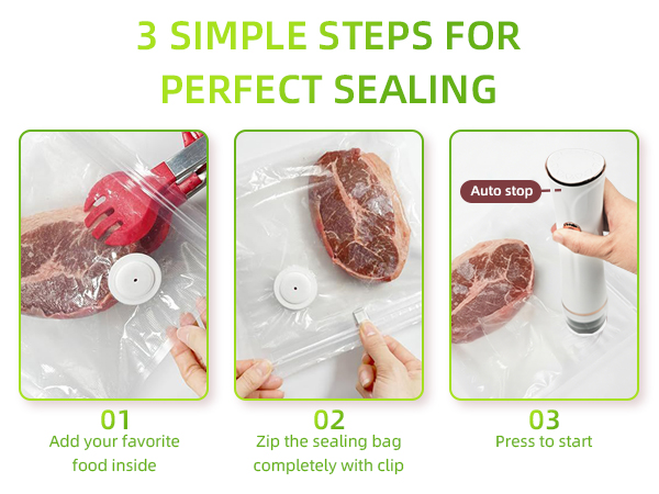 Handheld Vacuum Sealer for Food