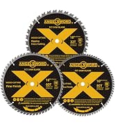 ANGELSWORD 10 Inch Table Saw Blade/Miter Saw Blade, 32T for Framing&60T for Fine Finish&80T for U...