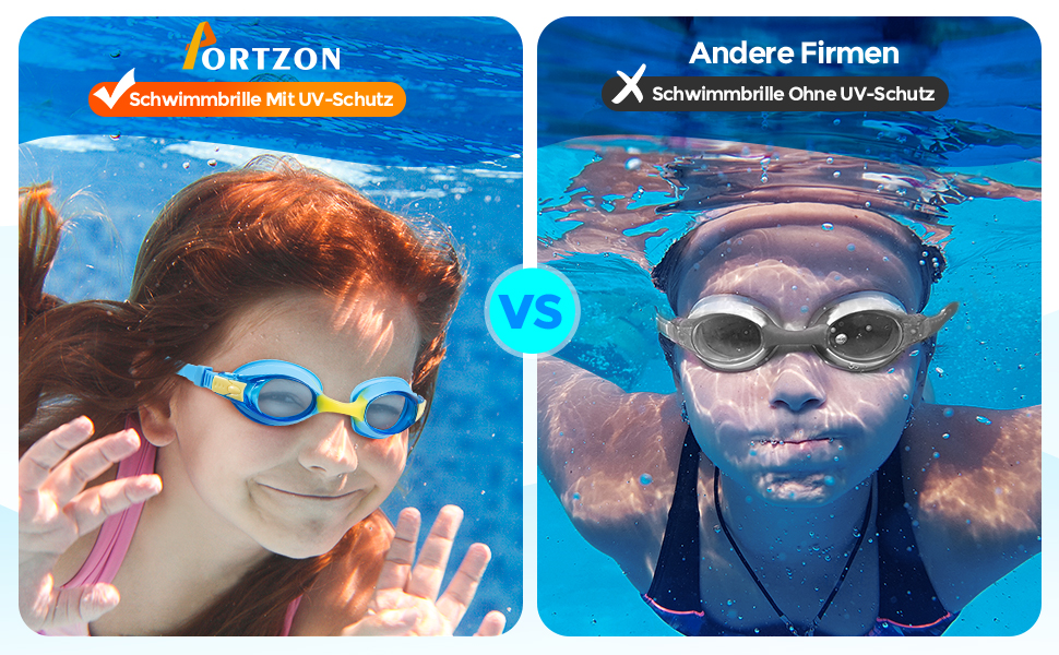 Unisex-Child Swim Goggles