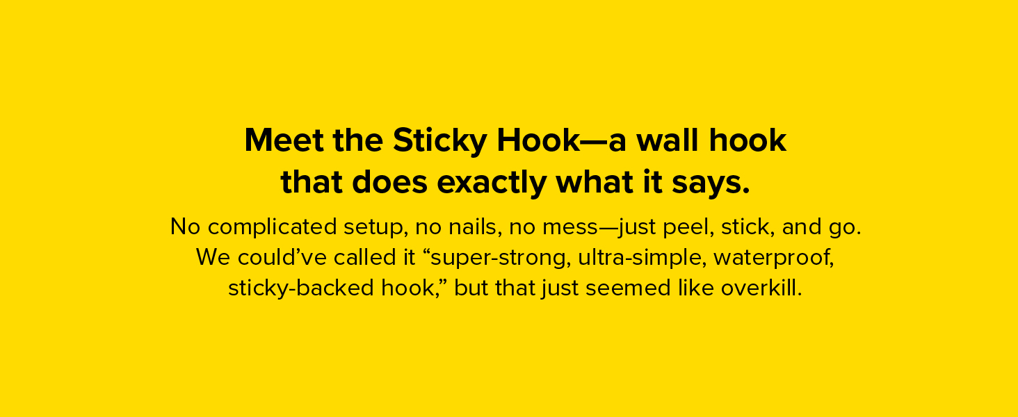adhesive backed hooks for hanging