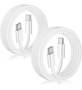 USB C to USB C Cable 3FT Certified 2Pack 60W usbc Woven Fast Charging Type C Charger Cord Compati...