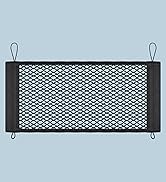 VEHIRIE Cargo Net for Car Trunk Organizer, 25.6" x13.7" Elastic Mesh Pockets Backseat Hanging Tru...