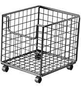 Bothyi Kitchen Storage Cart with Wheels,Utility Rolling Cart,Laundry Basket,Storage Baskets Multi...