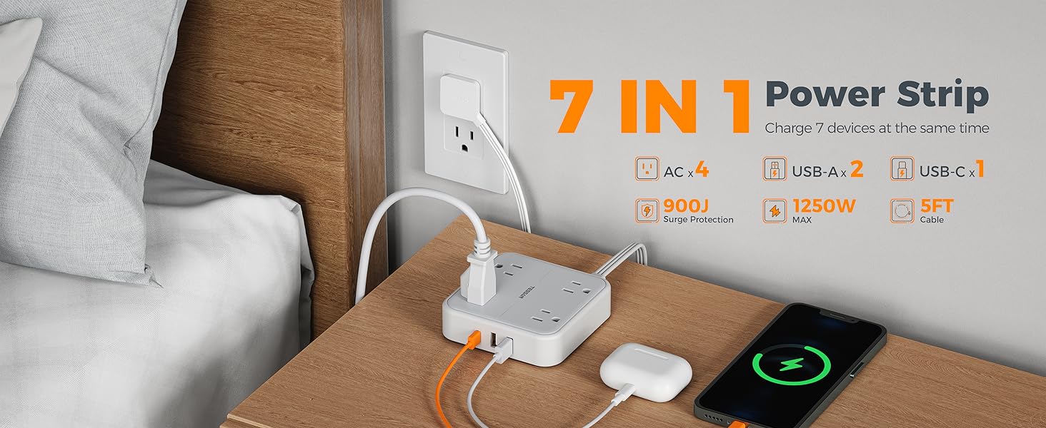 7 in 1 power strip