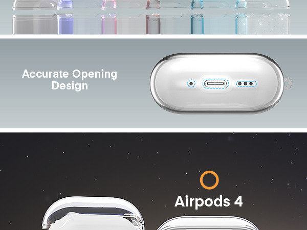 airpods 4 case clear