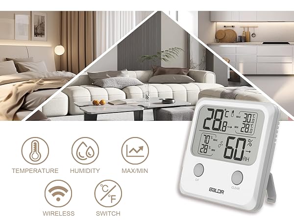 BALDR HUMIDITY METER