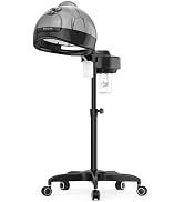 TASALON Professional Hair Steamer for Deep Conditioning, Hooded Dryer for Oil & Dye & Natural Hai...
