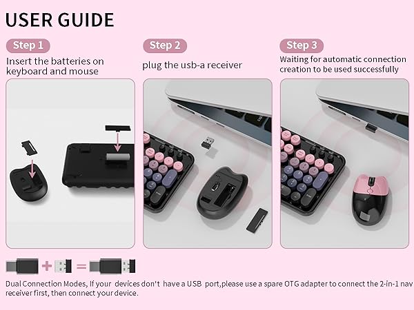 Wireless Keyboard and Mouse