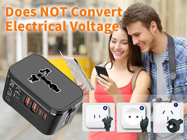 all in one universal international plug outlet converter power adapter charger TYPE G C A I B N L E