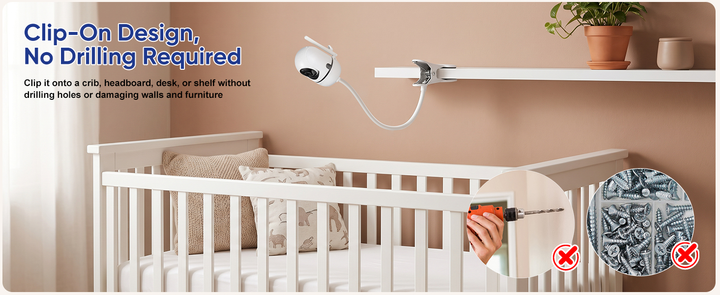 baby monitor holder