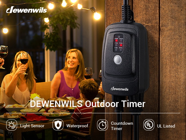 Christmas outdoor timers