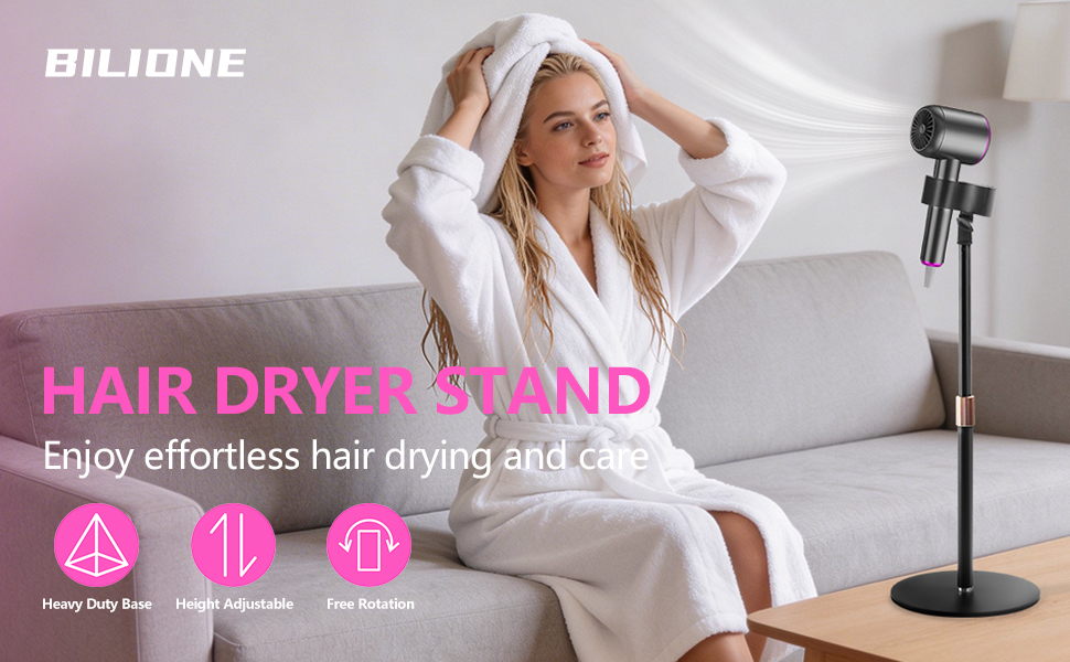 Hair Dryer Stand Holder