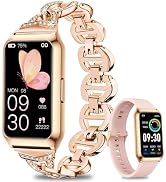 GADIXY Fitness Tracker,Smart Watch with 24/7 Heart Rate/Step/Calories,Activity Tracker,Aluminium ...