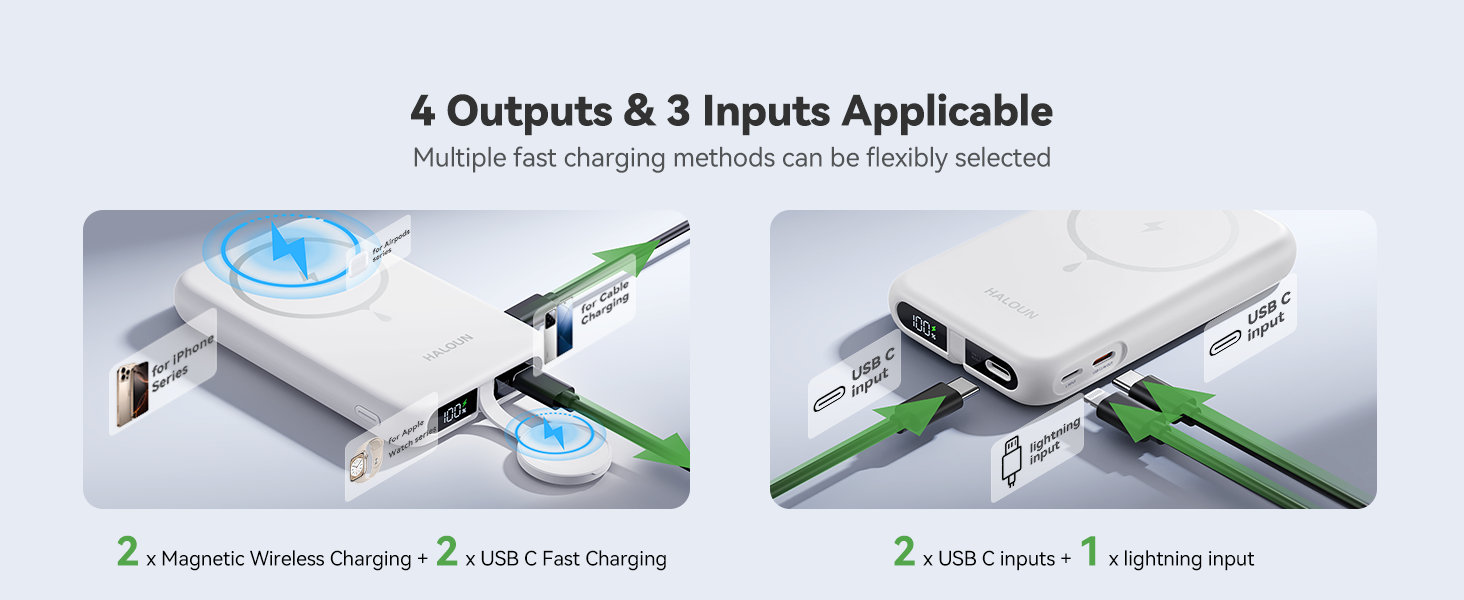 Haloun Magnetic Power Bank -3-1