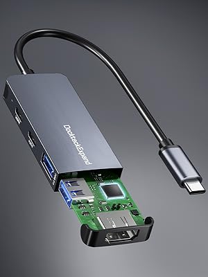 DockteckExpand 5 in 1 docking hub Interface