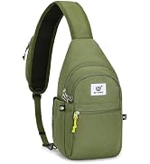 SKYSPER Sling Bag RFID Anti-Theft Crossbody Bag Recycled Travel Cross Body Bag Shoulder Sling Day...