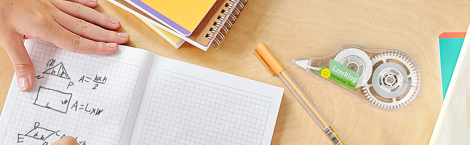 Fix Mistakes Fast with Correction Tape