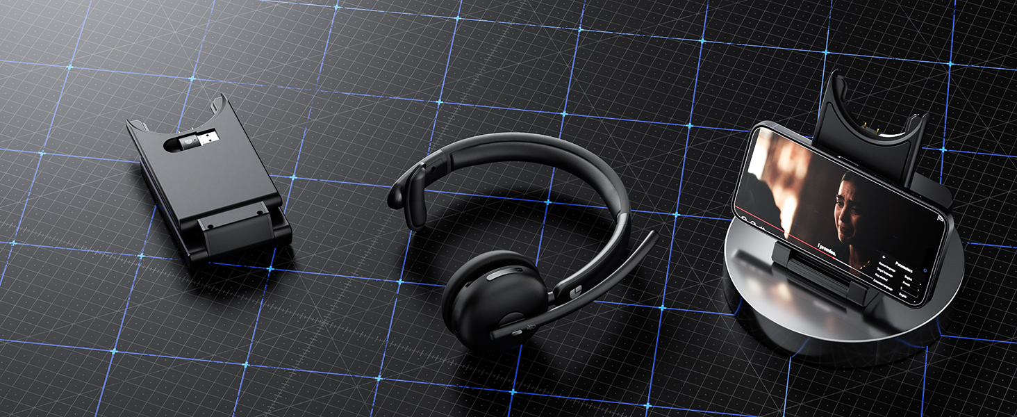 Wireless Headset with Mic