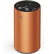 Waterless Essential Oil Diffuser, Rechargeable Scent Diffusers with 3 Mist Levels & Timers, Porta...