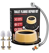 Extra Thick Toilet Wax Ring Replacement Kit with Flange & 16
