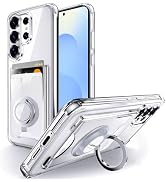 Shields Up for Samsung Galaxy S26 Ultra Case, Minimalist Wallet Case with Card Holder (3 Cards) &...