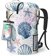 DRYSAFE Waterproof Dry Bag Heavy Duty Marine Dry Bags for Kayaking Hiking Sea Shell Coral Nautica...