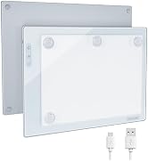 A4 LED Light Pad, IMAGE A4 Tracing Pad Rechargeable Magnetic Light Box, Cordless Ultra-Thin, Perf...