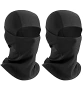 Balaclava Ski Mask 2 Pieces Full Face Cover Mask for Men and Women Breathable Shiesty Mask for Sk...