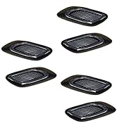 Qurbuns 6 PCS Car Fender Trim Decorative, Fashion Exterior Hood Side Door Air Vent Cover, Air Flo...