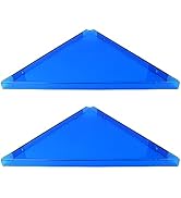 evron Acrylic Corner Mounting Shelf,Corner Shelves Waterproof for Bathroom Storage,Easy to Instal...