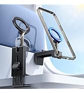 Fumcsy Airplane Phone Holder for Airplane Seat Back, Hands-Free Airplane Travel Essentials, Airpl...