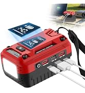 Hisecren 140W USB Battery Charger Compatible with Craftsman 20V Battery | Type-C Input & Output F...